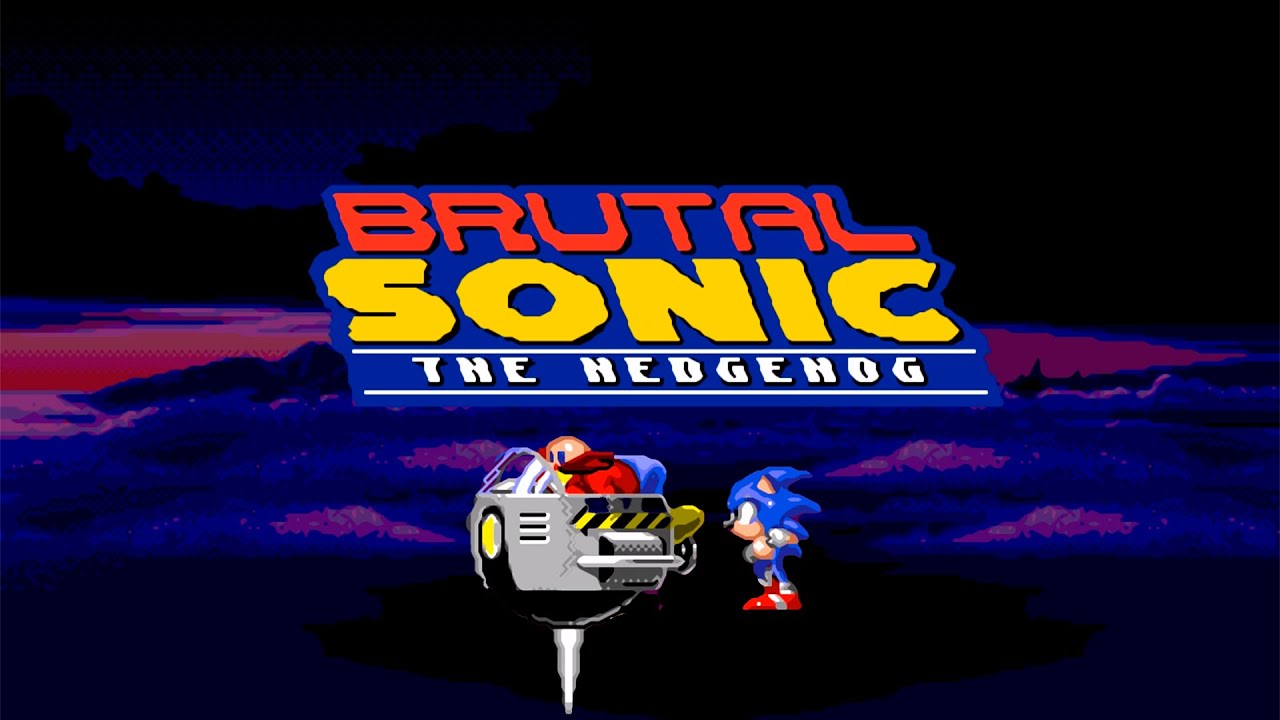 Brutal Sonic The Hedgehog SHC 2023 walkthrough (Sega Genesis/Megadrive)