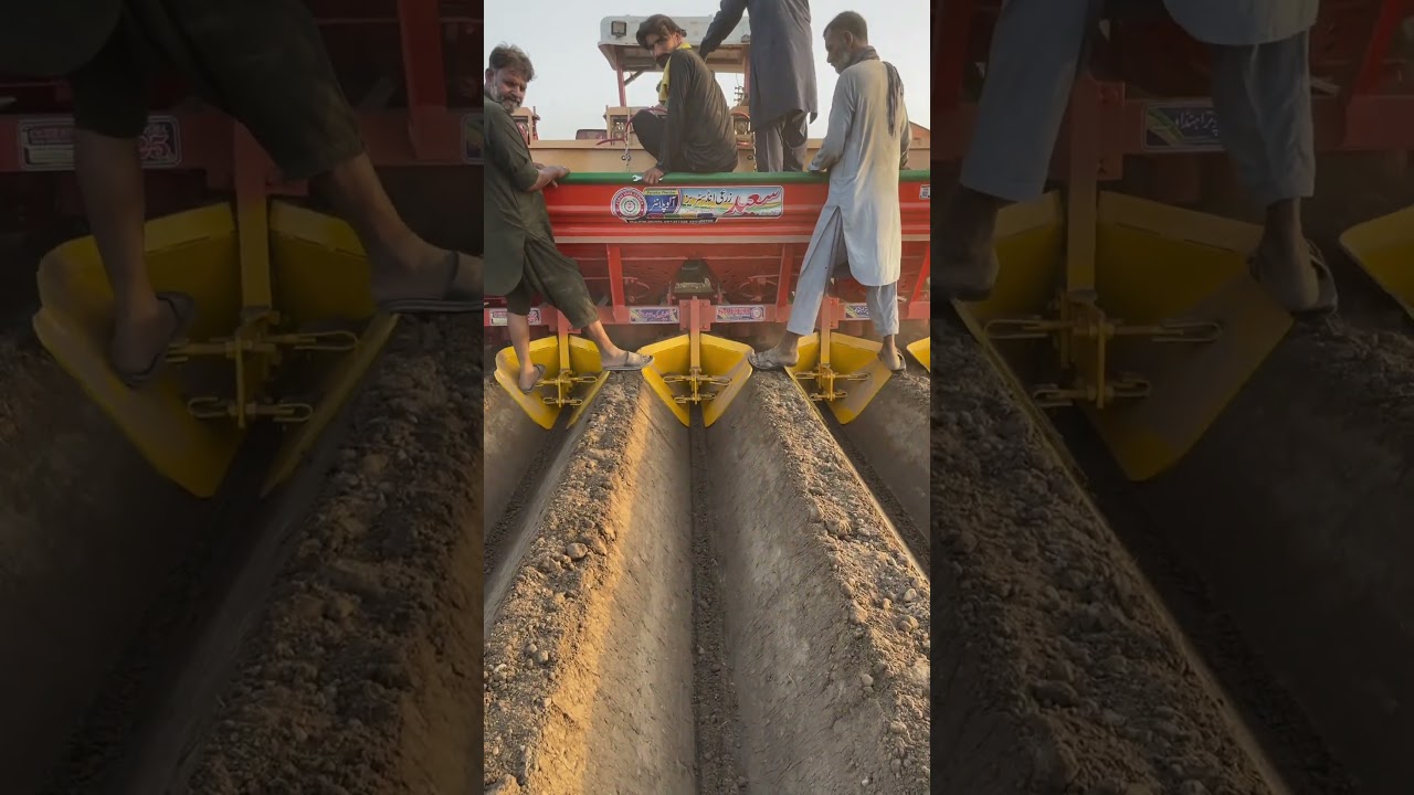 Amazing Potato Planter In Pakistan