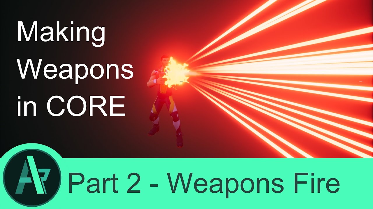 Core Weapons Tutorial - Creating Custom Art (Part 2 Weapon Functions )
