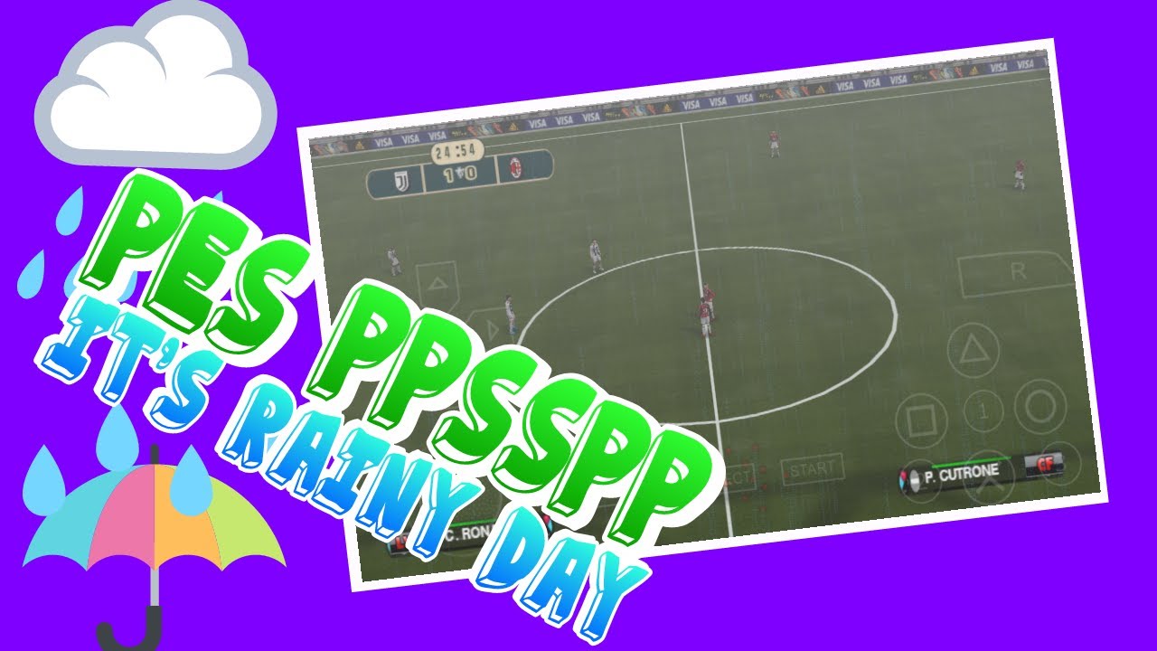 HOW TO ADD RAIN EFFECT - PES PPSSPP