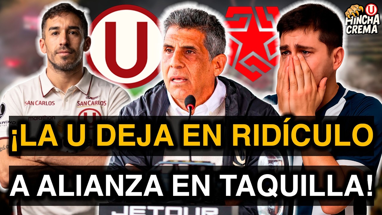 ¡SE MUEREN DE MIEDO! LA U APLASTA EN TAQUILLA A ALIANZA Y POR ELLO PIDEN SANCIÓN PARA EL MONUMENTAL