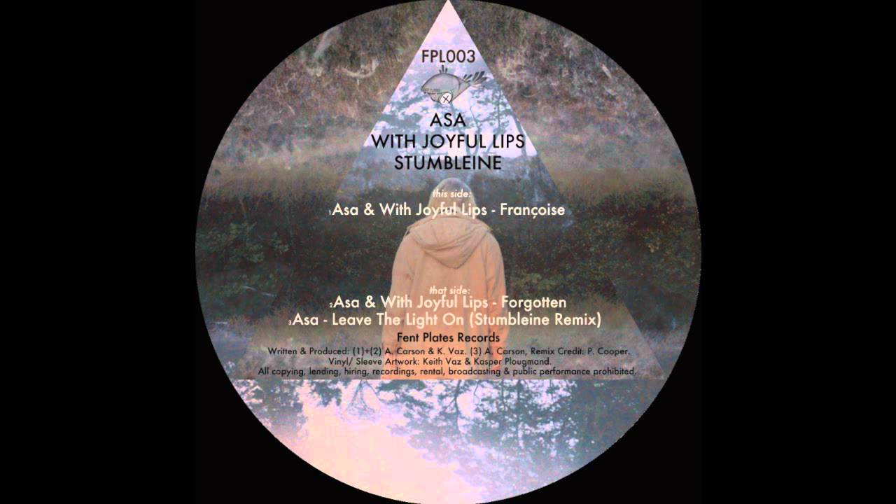 FPL003 - Asa & With Joyful Lips - Forgotten - Fent Plates