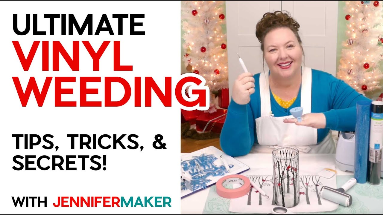 The Best Vinyl Weeding Tips, Tricks, and Secrets + a No-Weed Hack!!