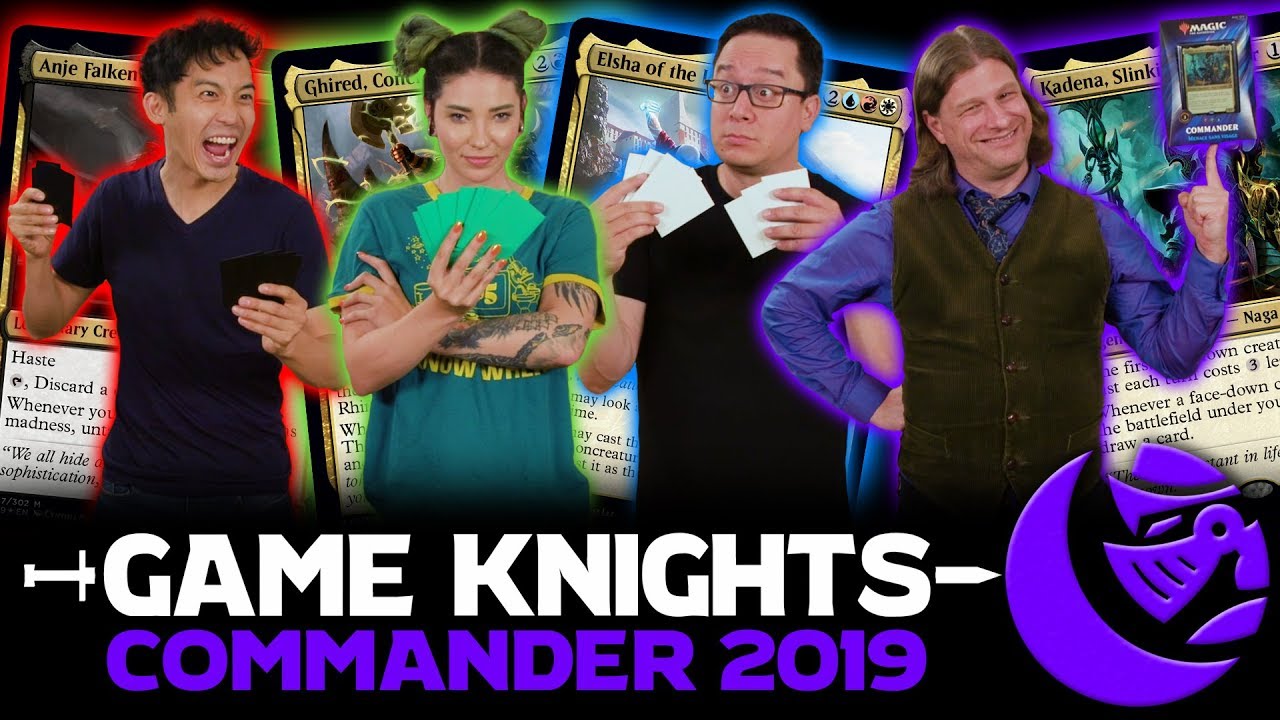 Commander 2019 with The Professor & Ladee Danger | Game Knights 29 | Magic the Gathering Gameplay