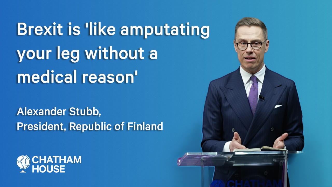 Президент Финляндии: Брексит &mdash; это &laquo;как ампутация ноги без медицинских показаний&raquo;.