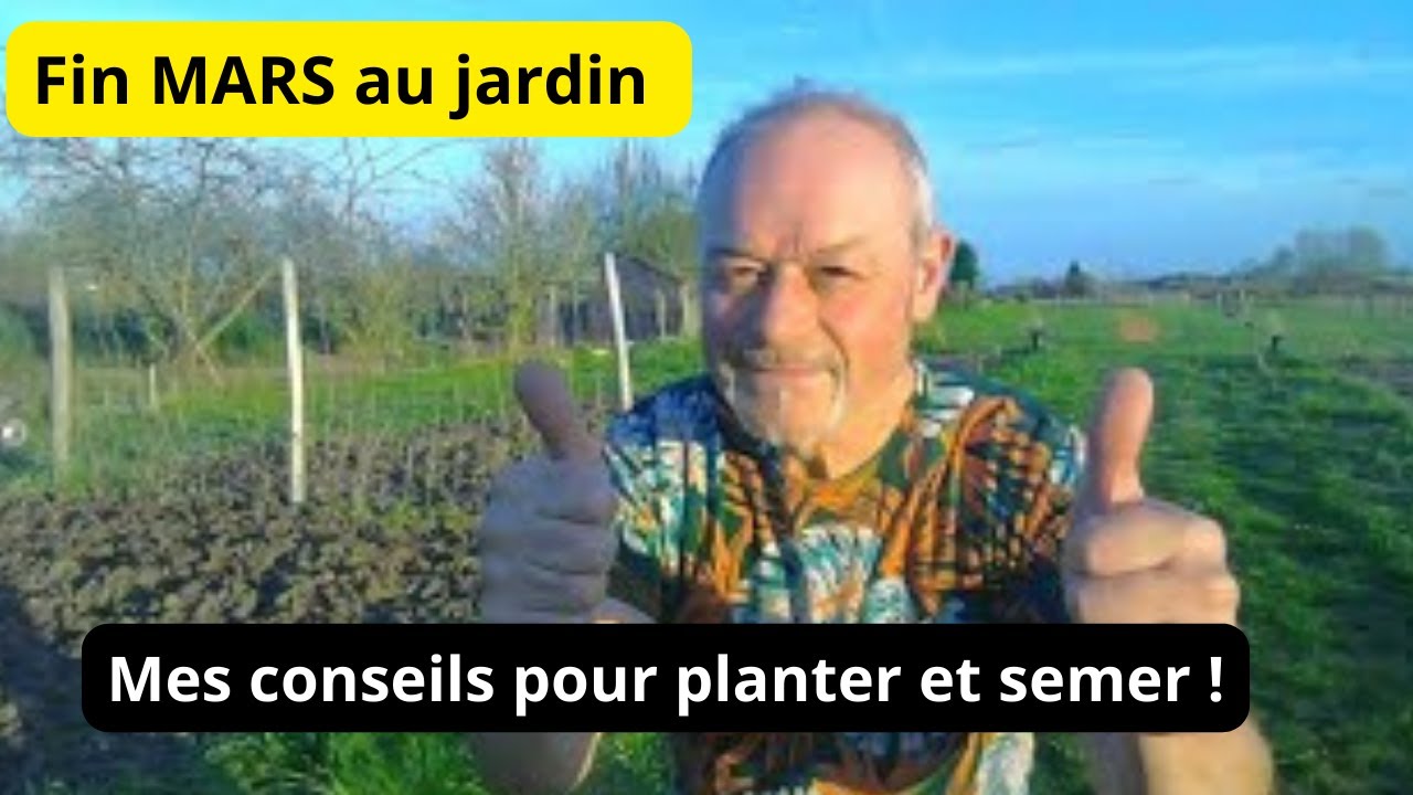 Que faire fin mars au jardin ? mes conseils sur les semis et plantations.