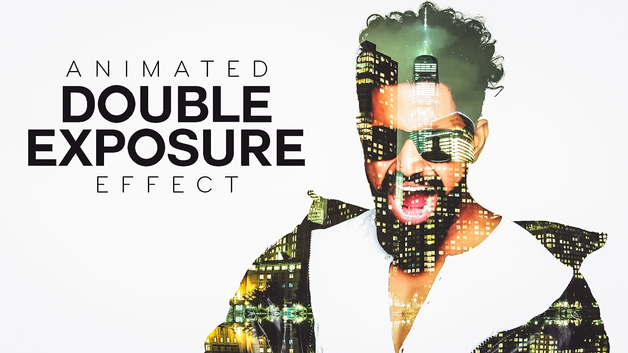 Animated Double Exposure Effect - Photoshop Tutorial [Photoshopdesire.com]