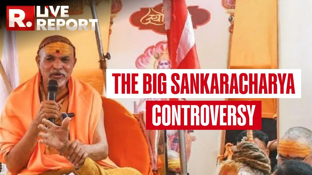 LIVE Report: Is He The Real Shankaracharya Or Not? | The Big Controversy