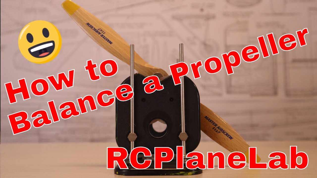 How to Balance a Propeller, RC Plane Lab