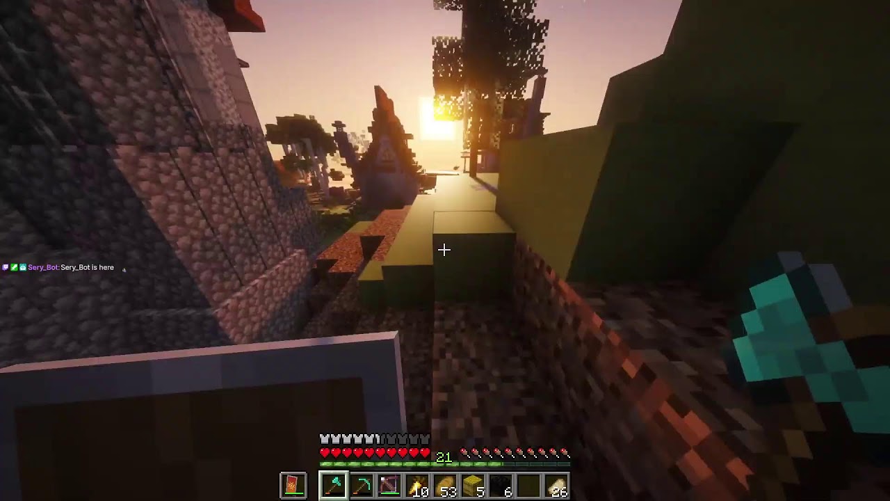 BEATING MINECRAFT WITH SHARED HEALTH 🔴 (Slightly modded) | Live on Twitch