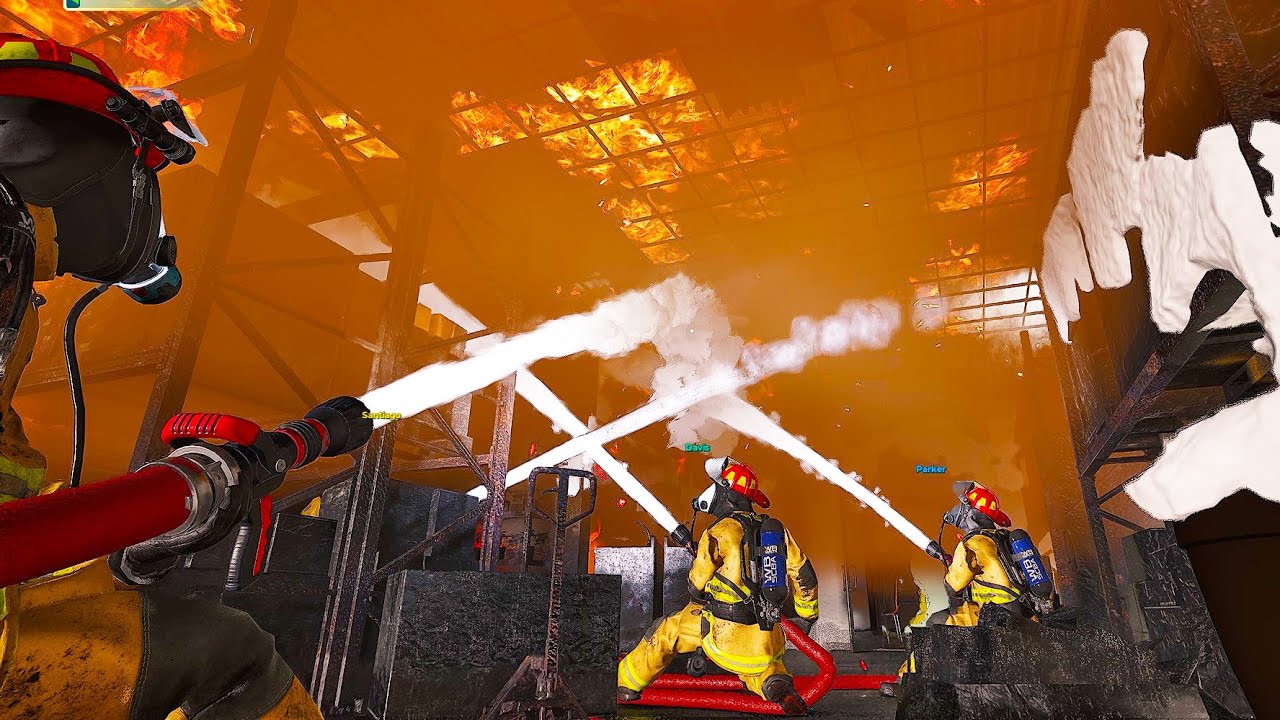 EXPLOSIVE CHEMICAL FIRE in Fire Firefighting Simulator Ignite