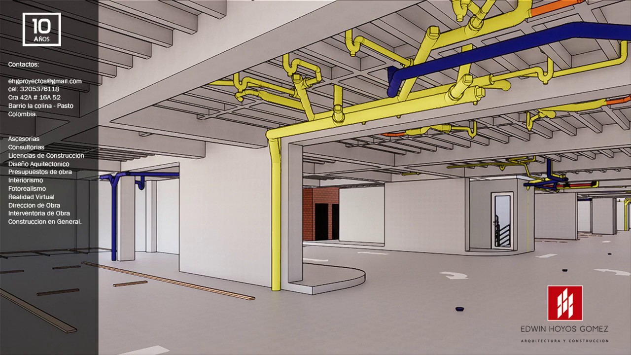 INSTALACIONES HIDROSANITARIAS Revit - Enscape