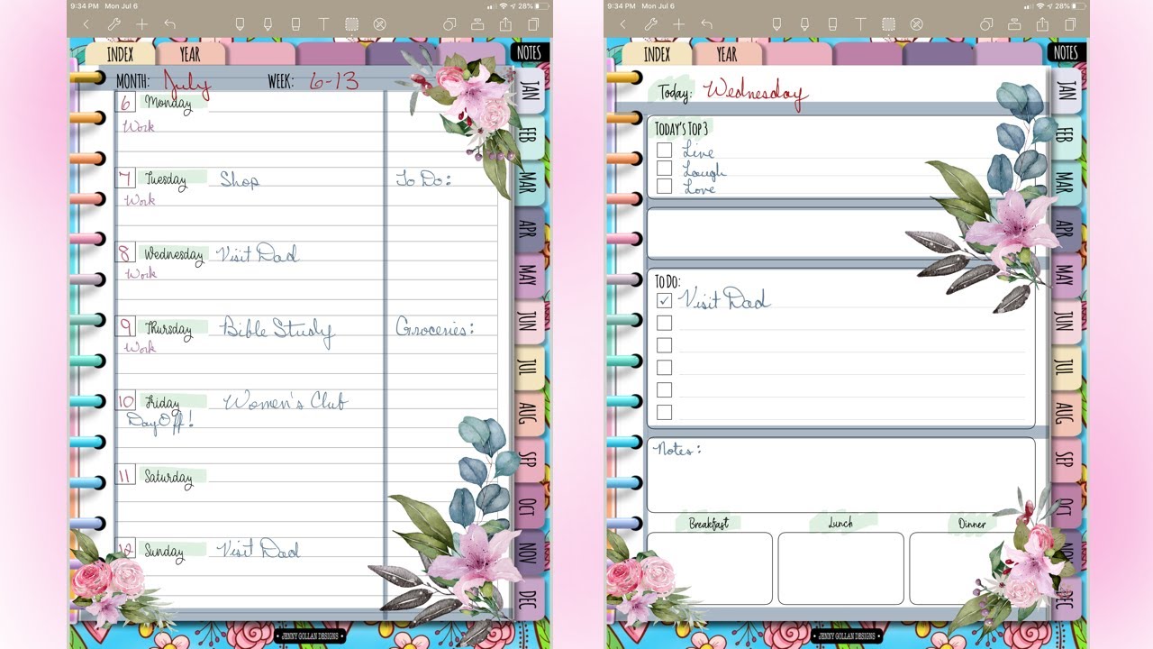 Easy Weekly & Daily Layout - Plan with Me