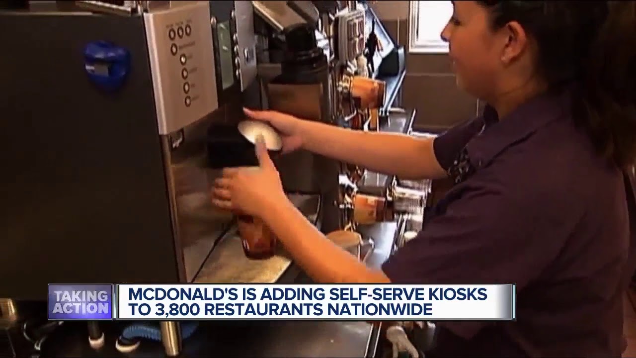 McDonald's to implement touch-screen order kiosks