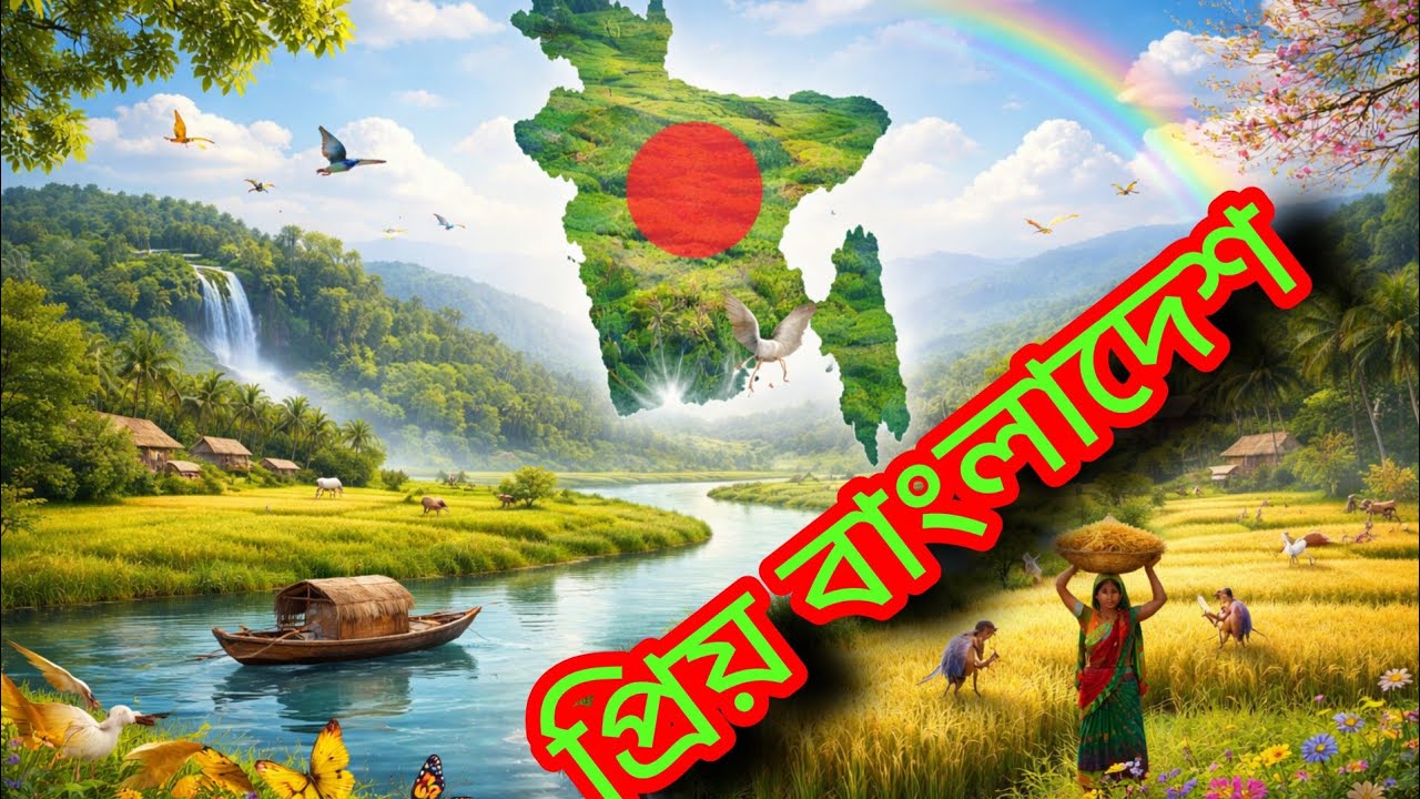 শিরোনাম: প্রিয় বাংলাদেশ/Priyo Bangladesh (Beautiful Bangladesh)