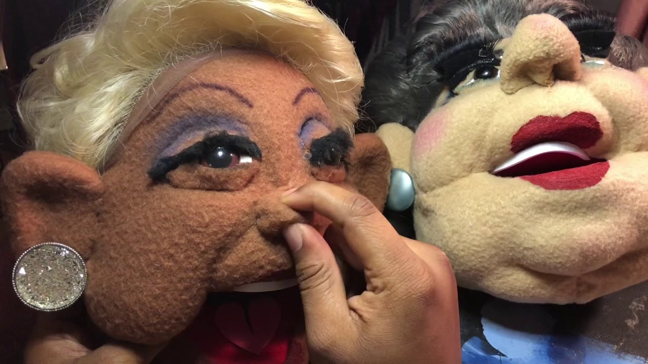 Soft sculpture puppet making