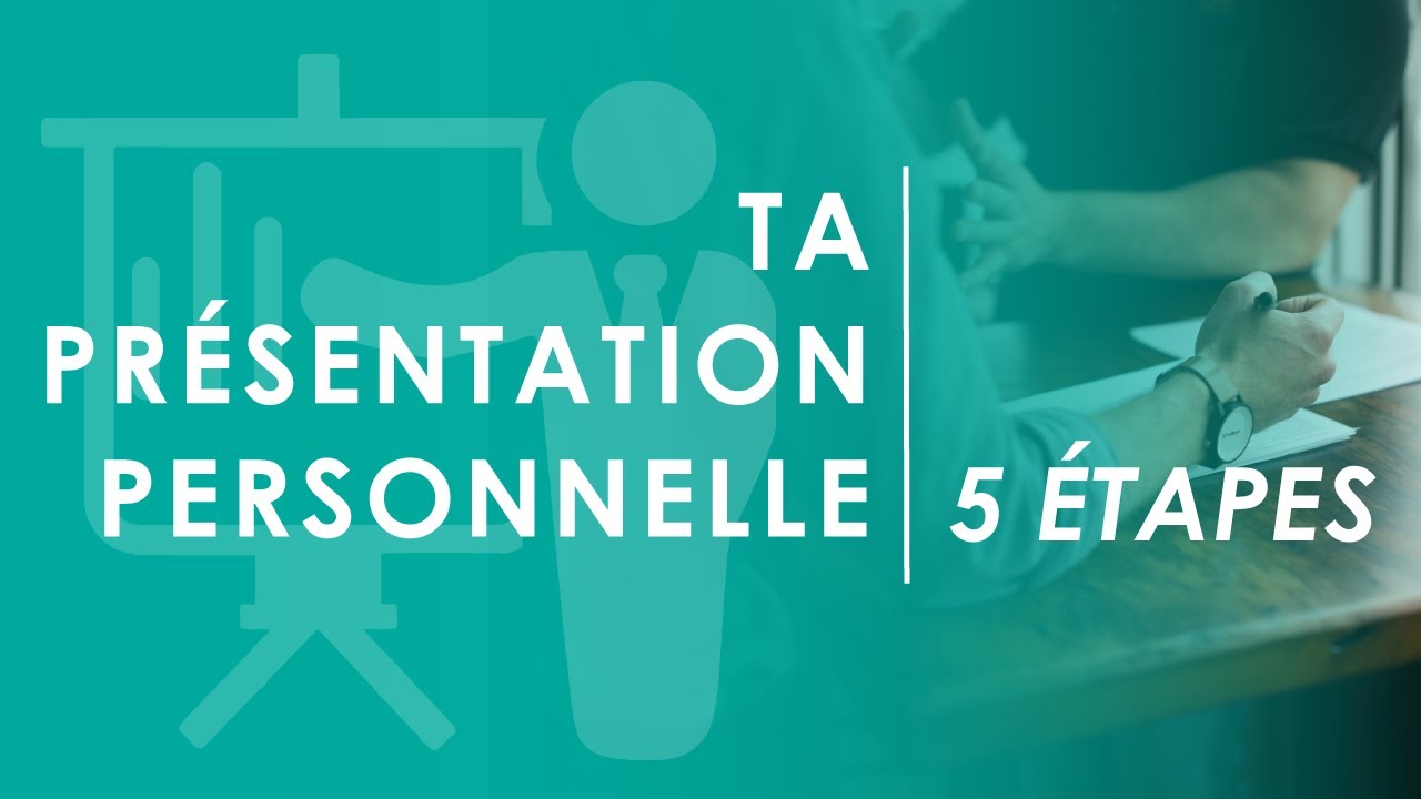 VAE : La présentation Orale : 5 étapes