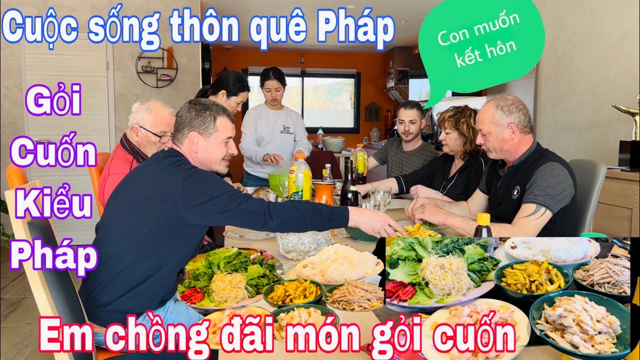SANG NHÀ EM CHỒNG ĂN CƠM/ BẤT NGỜ CHÁU CHỒNG KHOE QUEN BẠN GÁI VIỆT/ MAI LE CUỘC SỐNG Ở PHÁP 🇫🇷