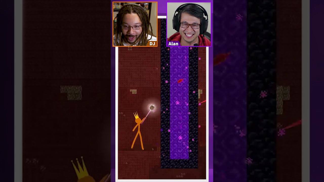 King Orange Vs The Dark Lord - Animation Vs Minecraft | AvG Reacts