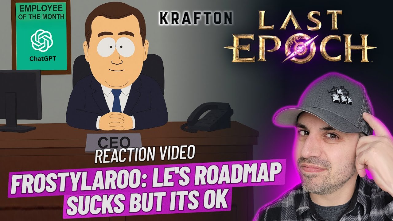 ПОТРЯСАЮЩИЙ новый план развития от Last Epoch... Вам нравится!? Реакция Frostylaroo... Давайте сд...