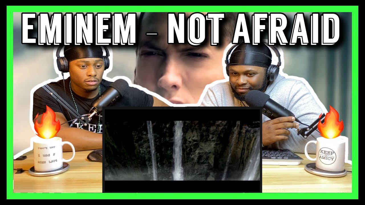 Eminem - Not Afraid (Official Video)| Brothers Reaction!!!!!!!!!