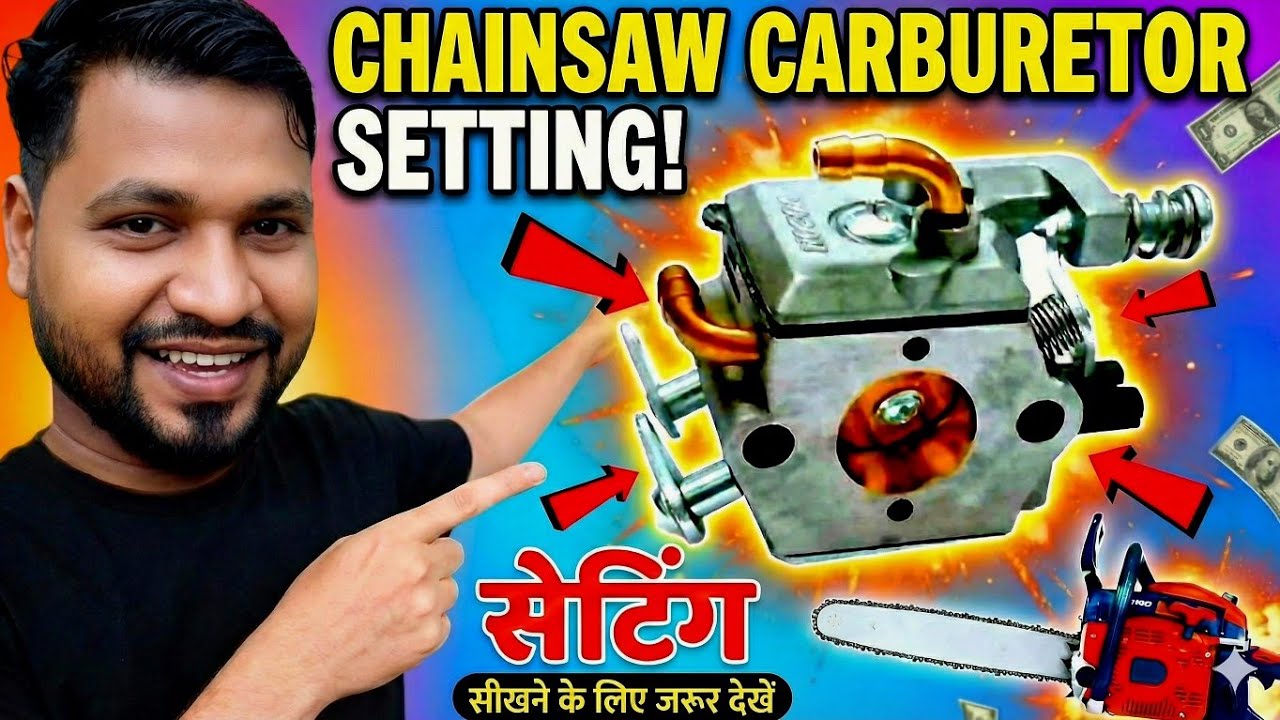 ▶️  Chainsaw carburetor adjustment | How to Adjust Your Chainsaw Carburetor 