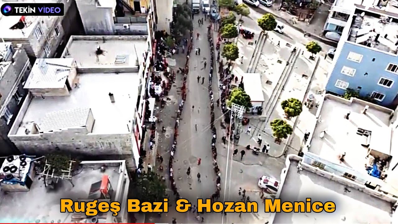 BÖYLE HALAY GÖRÜLMEDİ! Hozan Menice - Rugeş Bazi - Daweta Mamxuran Aşireti BAYHAN AİLESİ DRON ÇEKİMİ