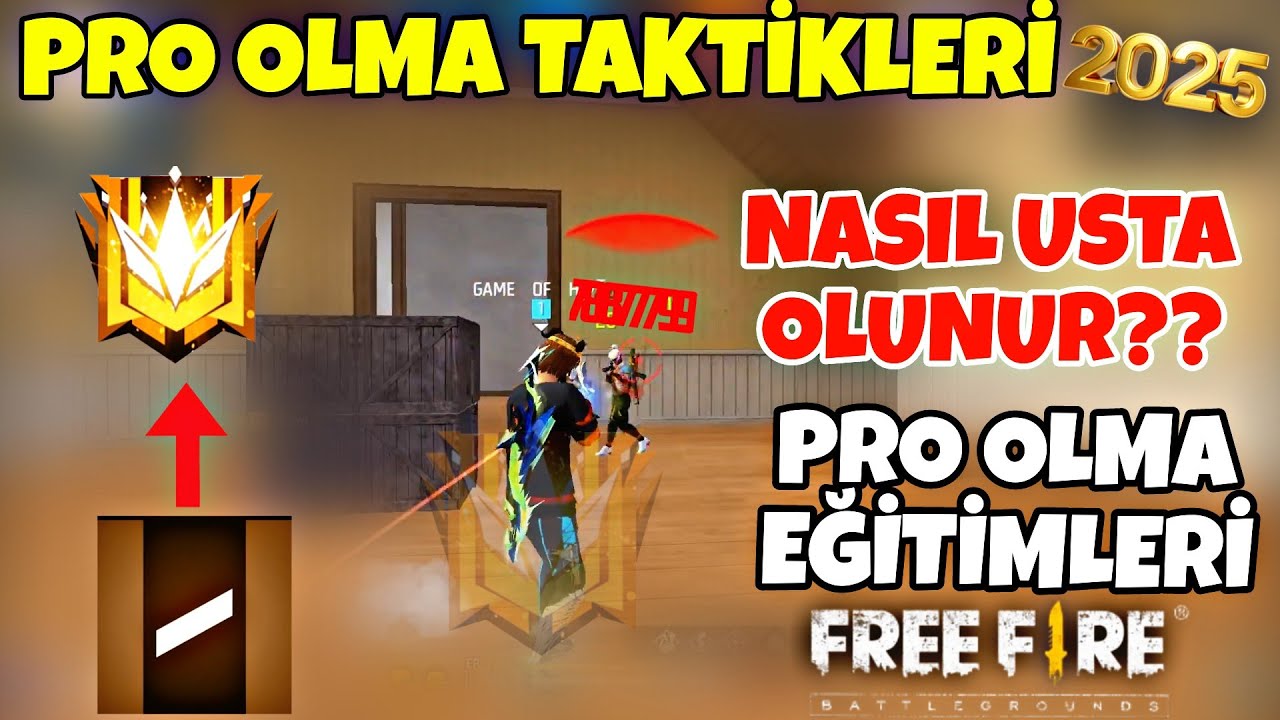 FREE FIRE EN PRO E-SPORCU TAKTİKLERİ 2025 ! | Free Fire Nasıl Pro Olunur?  - Garena Free Fire Taktik