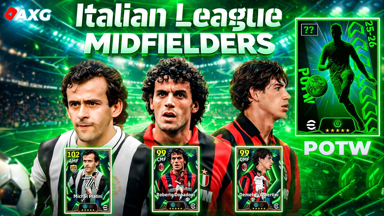 🚨 ÉPICOS Italianos 🇮🇹 eFootball ✅ ¿Platini TOP pero en MALA CAJA? 🤔 POTW 19 Mar '26 📝 MANTENIMIENTO❓