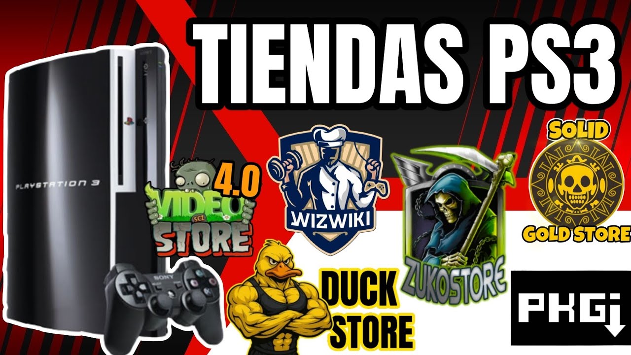 PACK DE TIENDAS PARA TU PS3 #hen #ps3 #playstation 