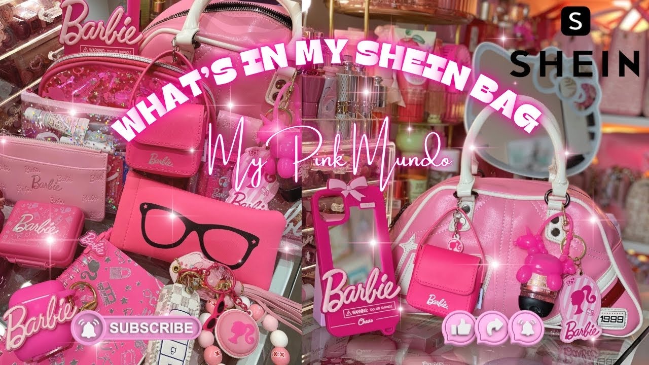 WIMB - WHAT’S IN MY BAG? Ft This Cute Shein bag and pairing her with Barbie Accessories 💕