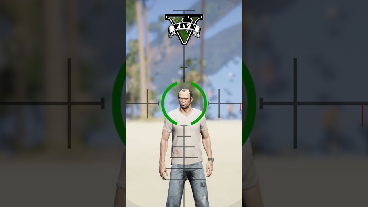SHOOT IN PLAYERS HEAD IN EVERY GTA GAMES #gta #gta5 #gtasanandreas #gtav #gta6 #gaming #shorts