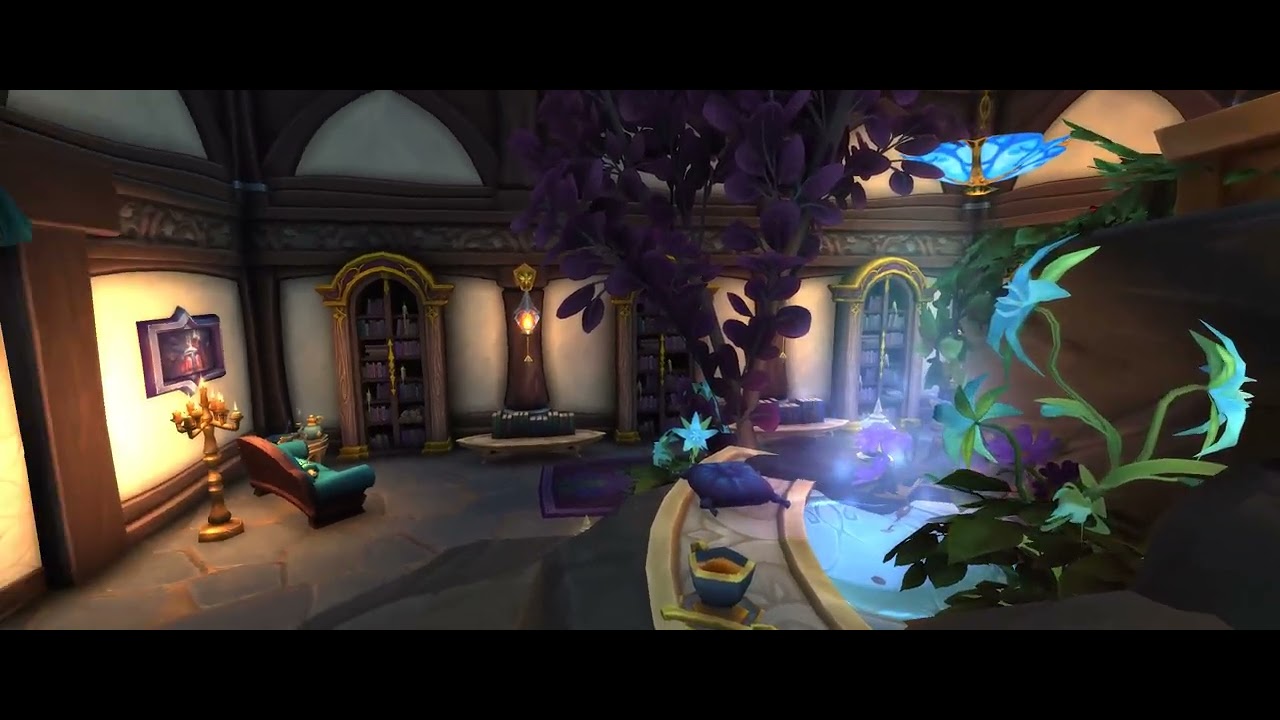 The Hidden Library - a WoW Housing project (Beta build)