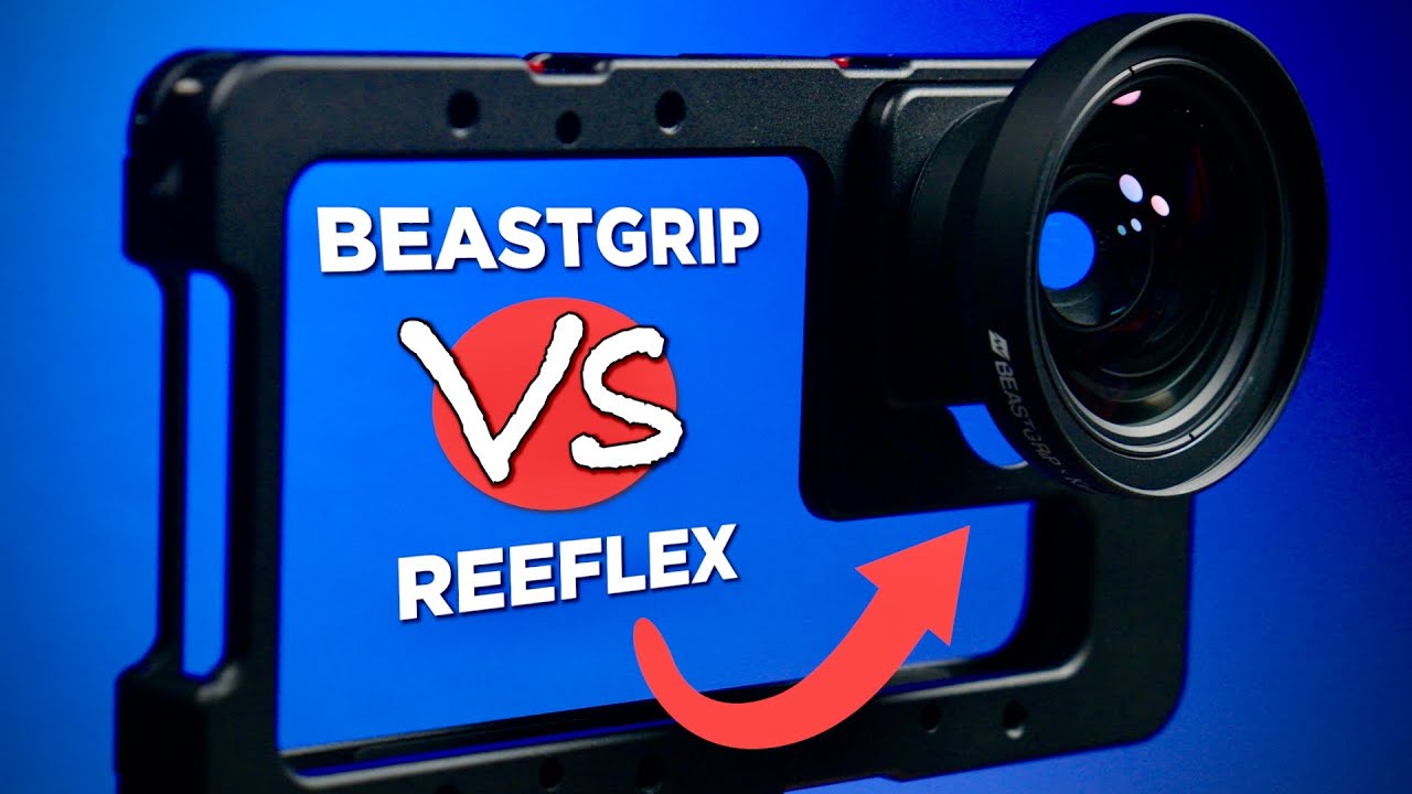 BEST Wide iPhone Lens? | Beastgrip vs ReeFlex!