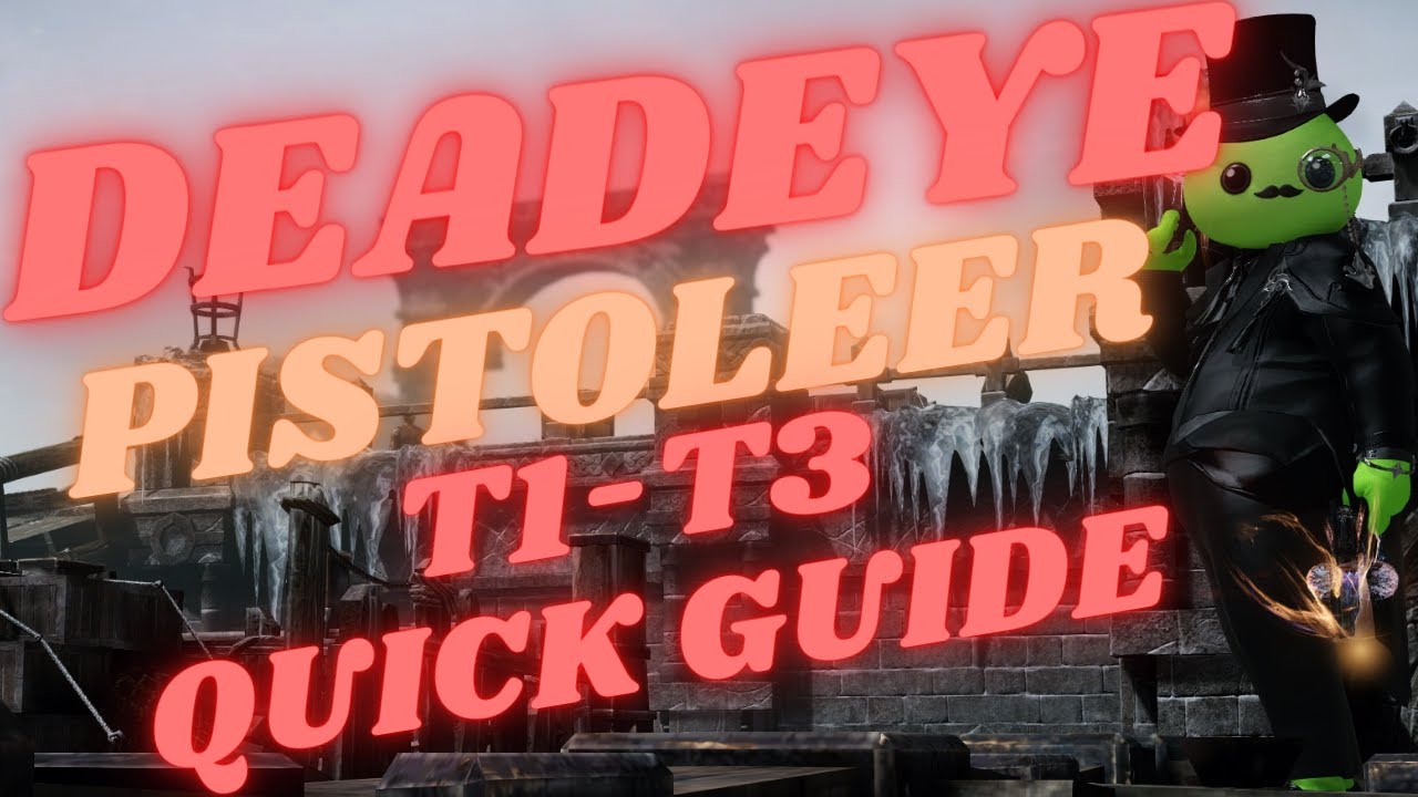 LostArk Deadeye(DevilHunter) Handgunner(Pistoleer) T1-T3 Quick Guide