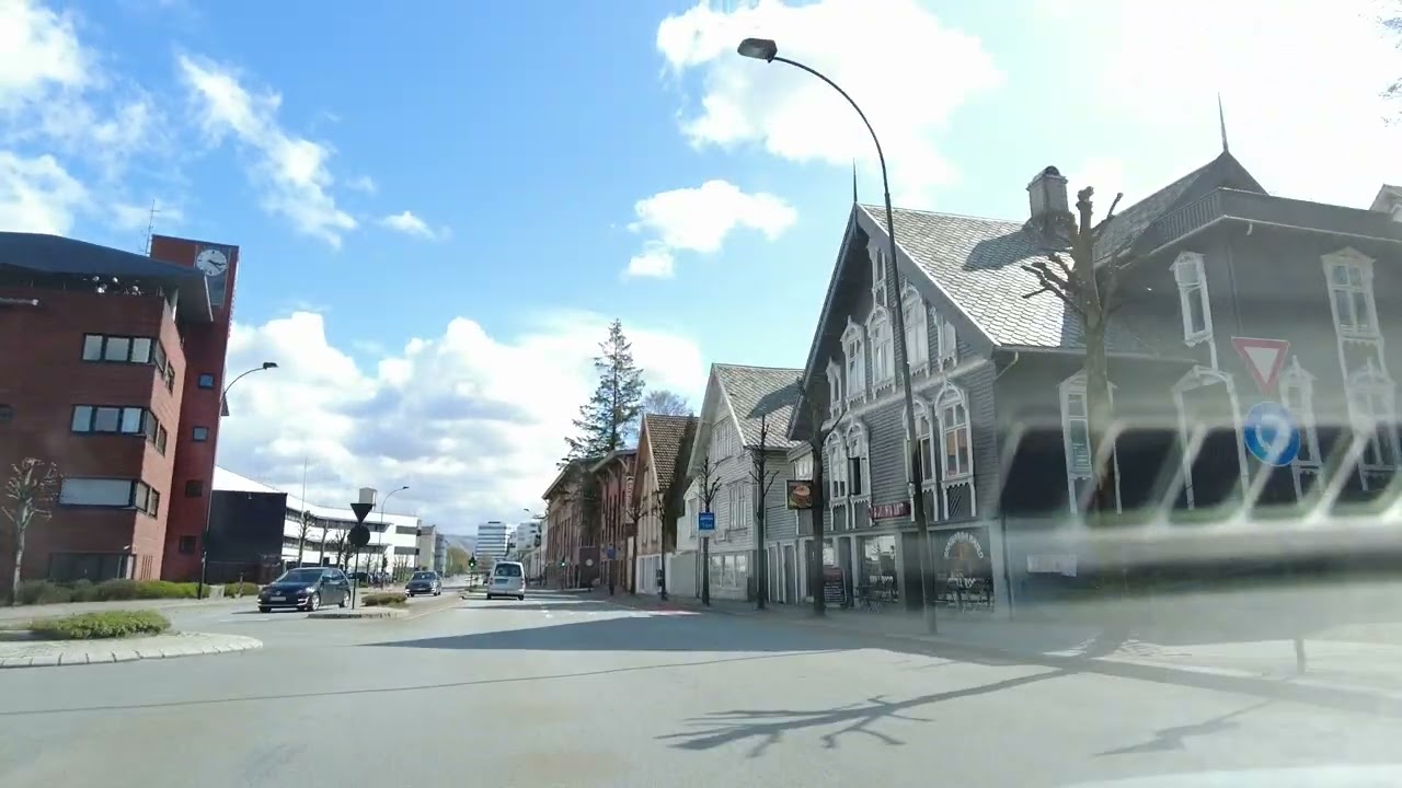 Norway, Stavanger through the eyes of the driver