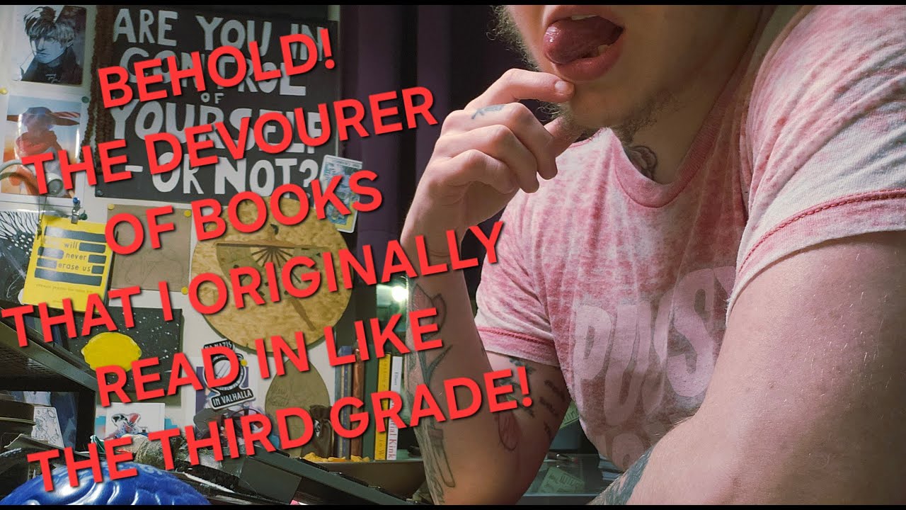 a writer binging books like the good ol' days of elementary school libraries writes