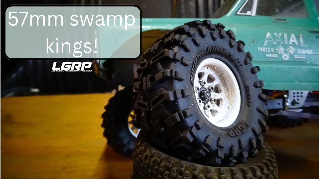 LGRP 57mm swamp king first look! wet course crawling and more!...