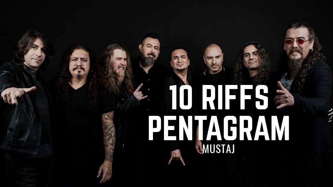 10 PENTAGRAM / MEZARKABUL RIFFS !!! | 10 RIFFS!