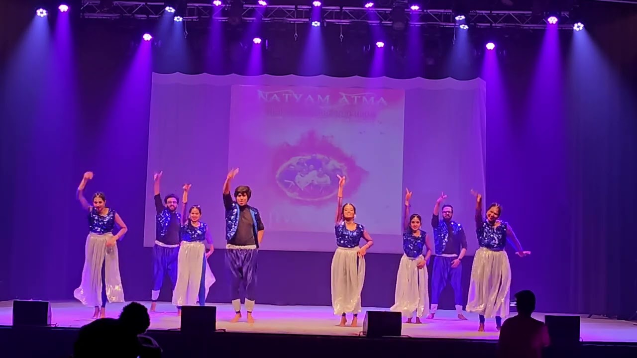 Bollywood Dance performance | Natyam Atma'23 By LevelUp Crew | Natyam Atma Second edition | Paris