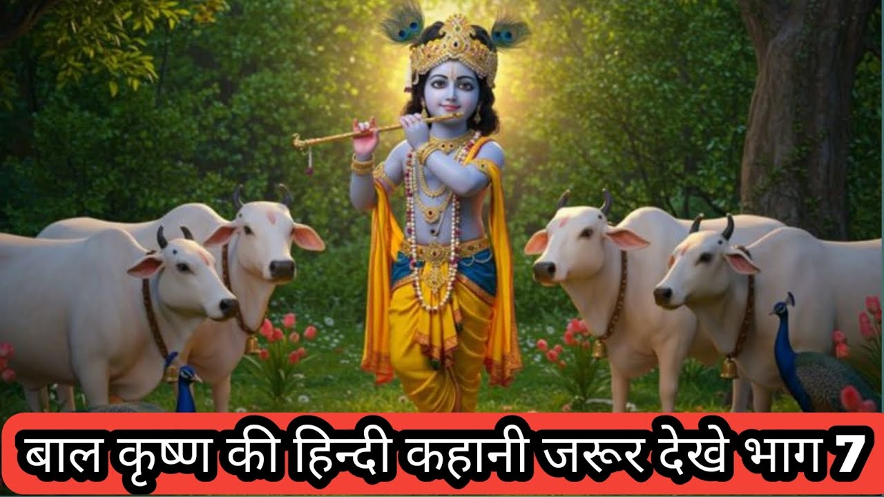 बाल कृष्ण की हिन्दी कहानी जरूर देखे भाग 7