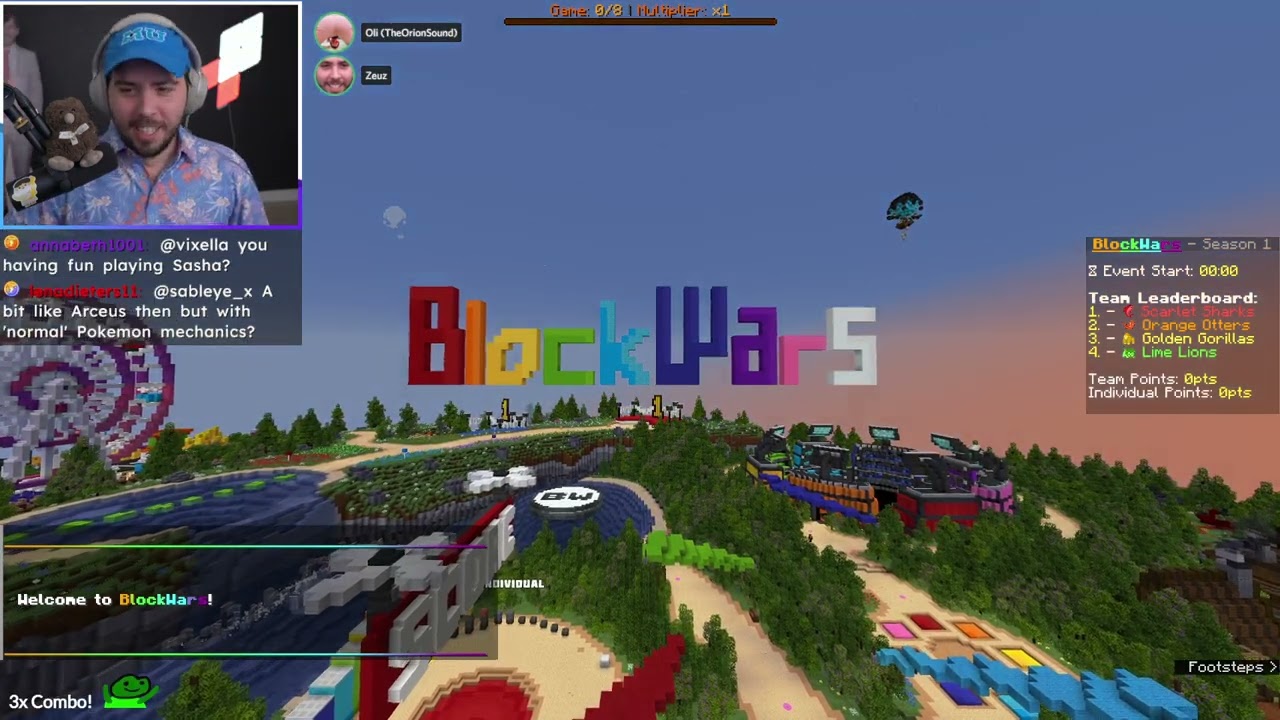 BLOCK WARS 1 Blue Bears (Streamed 11/19/2022)