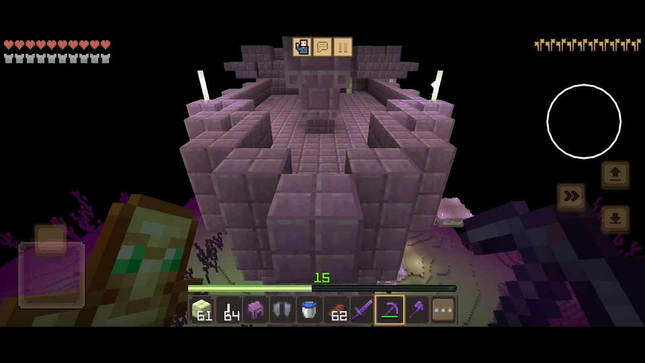 Quando eu conseguir a Élytra e também a cabeça de dragão no Minecraft #minecraft #viralvideo