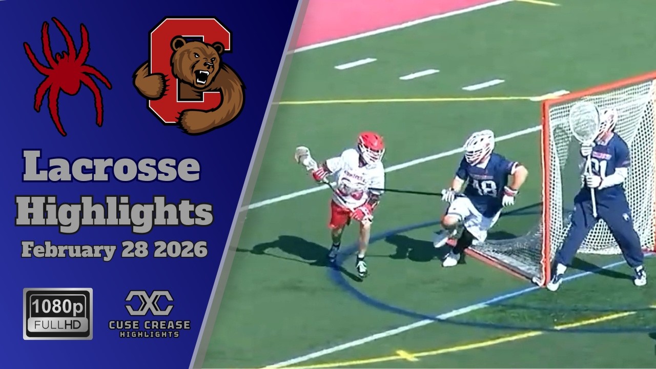Richmond vs Cornell | 2026 Lacrosse Highlights