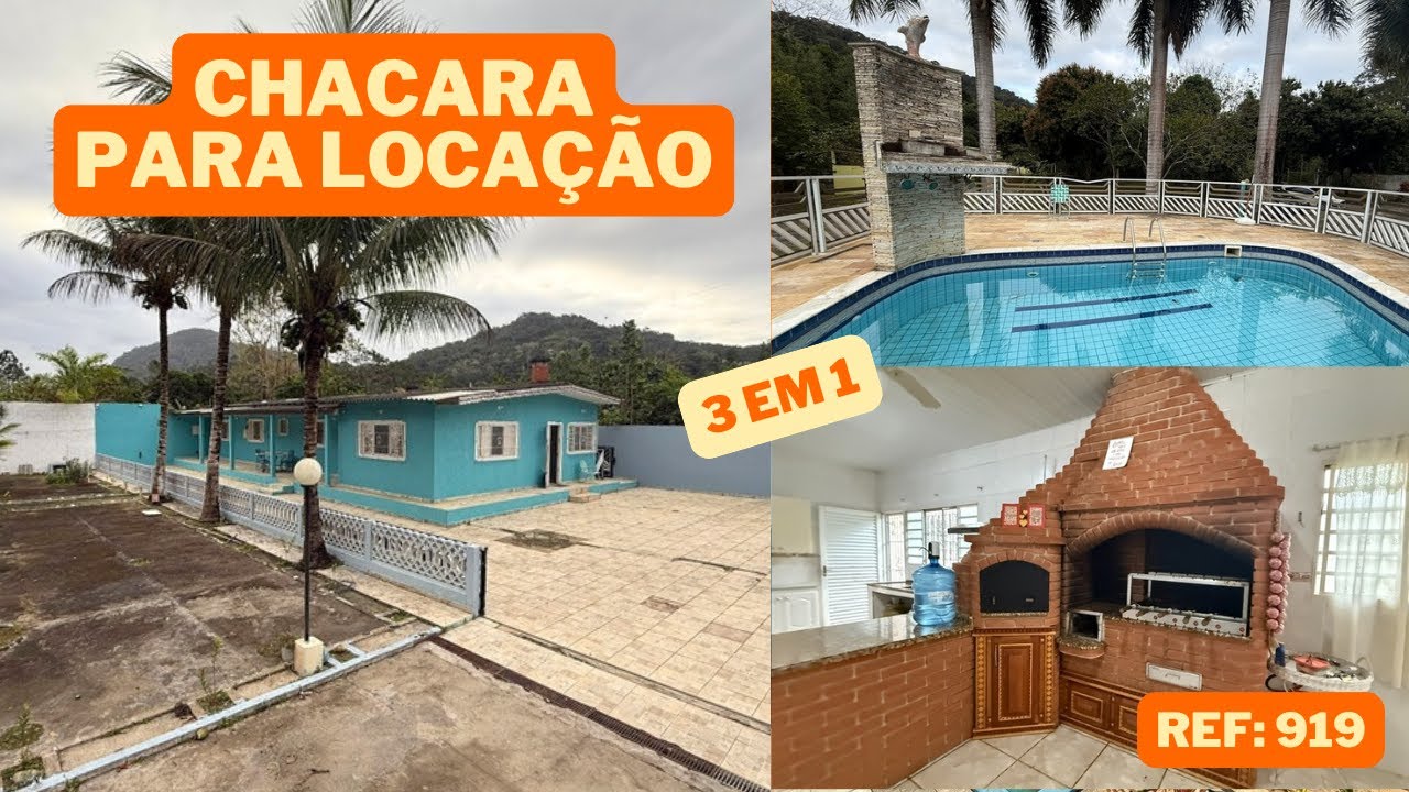 REF. 919, CHACARA PARA LOCAÇÃO EM ITARIRI - SP
