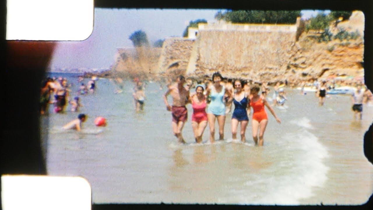 Family Holiday in Salou Spain 1969 4K 16:9 16FPS