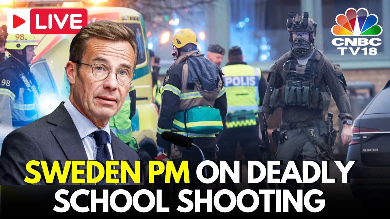 Sweden LIVE: Swedish Prime Minister Ulf Kristersson on Shooting at Adult Education Center | N18G