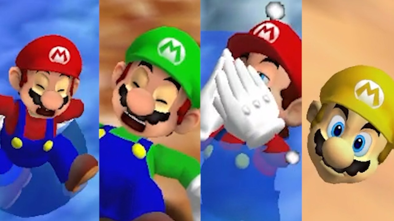 All Special Galaxy Marios Game Over Animations
