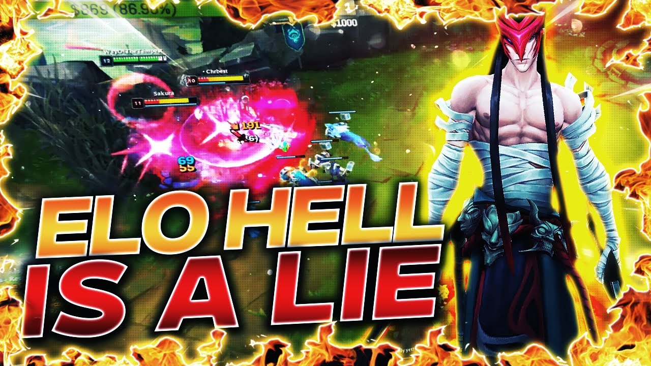 ELO HELL DOESN'T EXIST! EVERY GAME IS WINNABLE WITH YONE!
