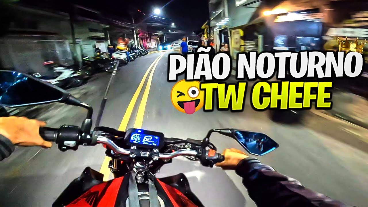 PIÃO NOTURNO DE CB 300f!🚨*chapa máxima*🔥
